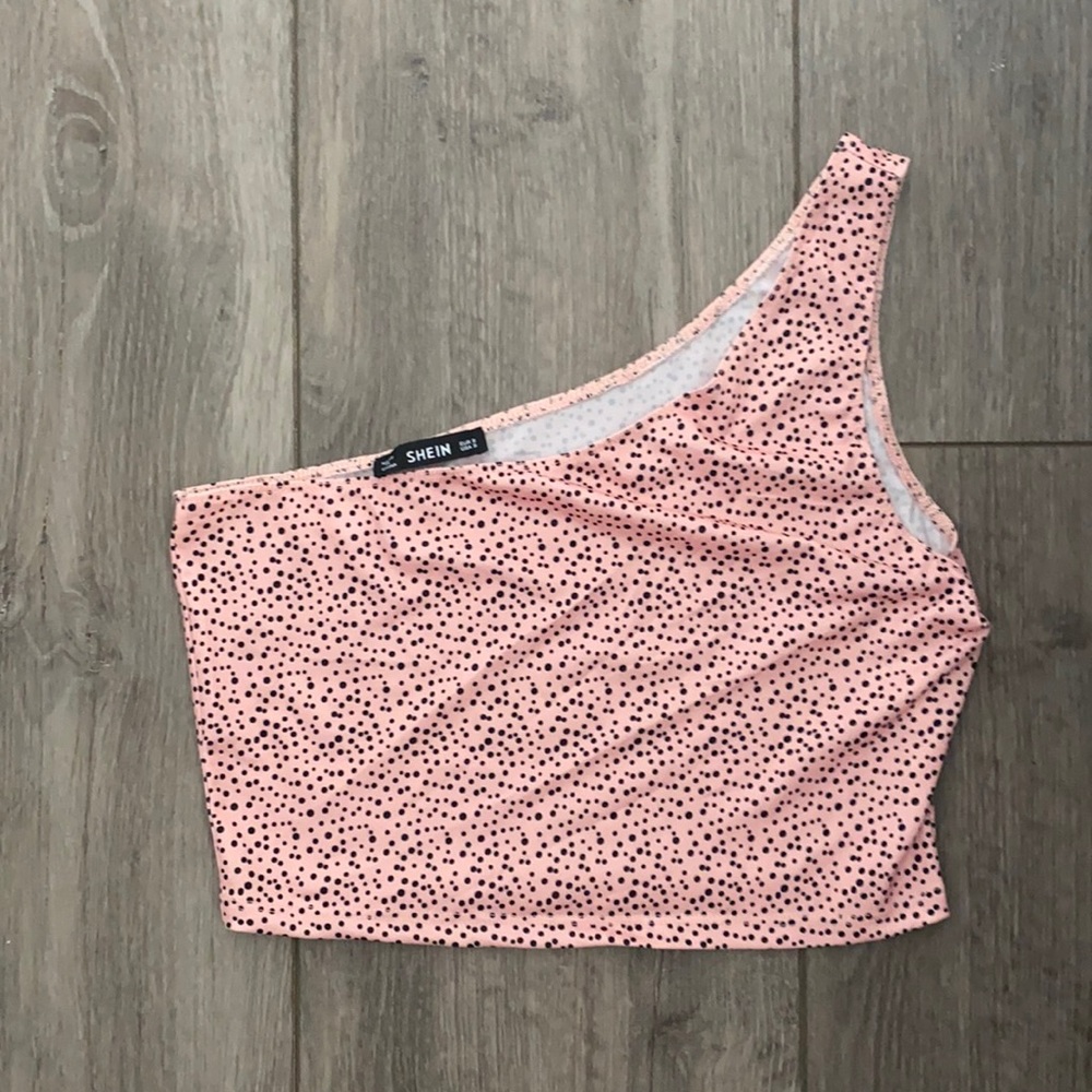 one shoulder top